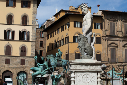 Florence (Livorno) Piazza Della Signoria